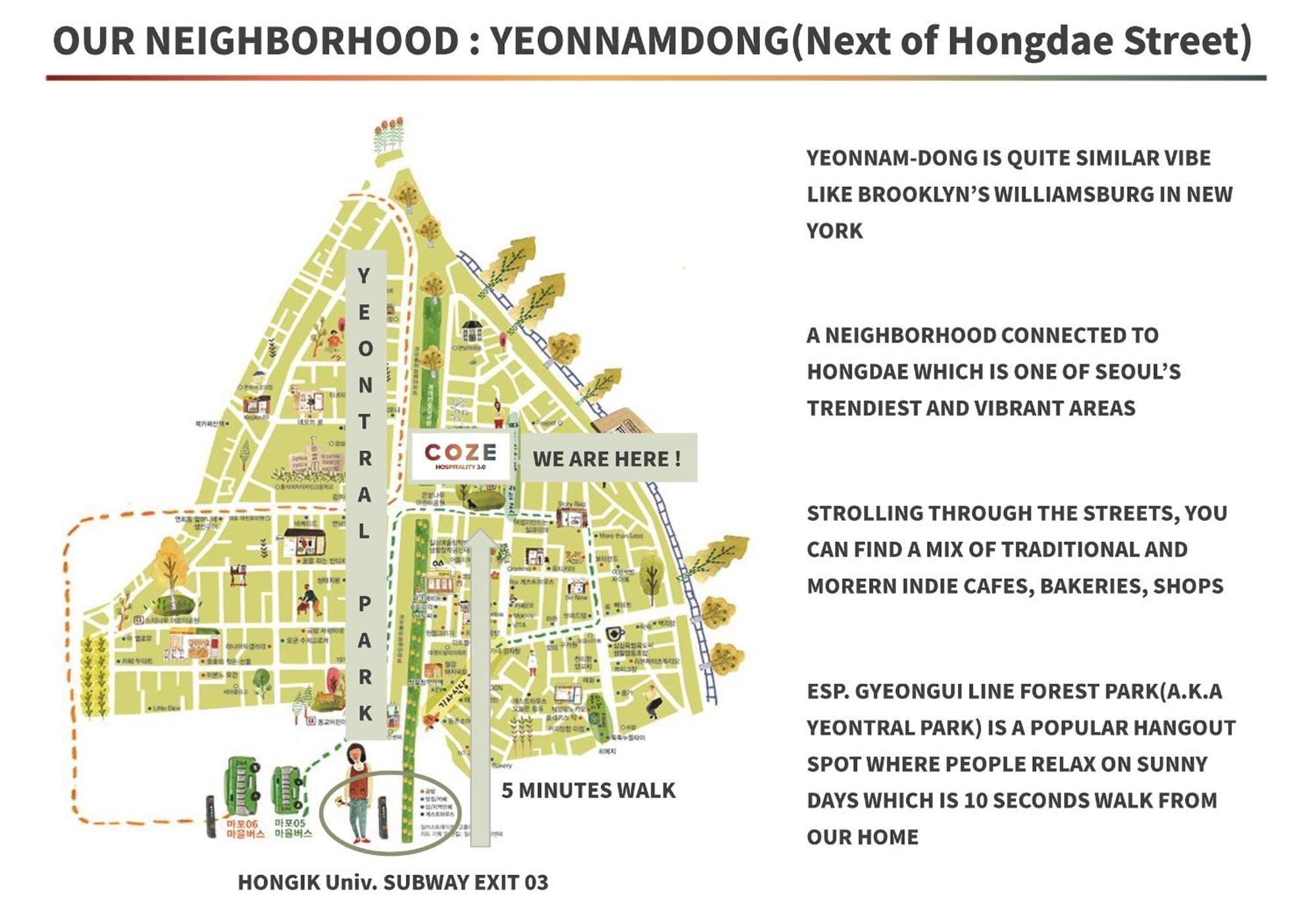 F9 Tailored Service Near Hongik Univ Station Holiday home